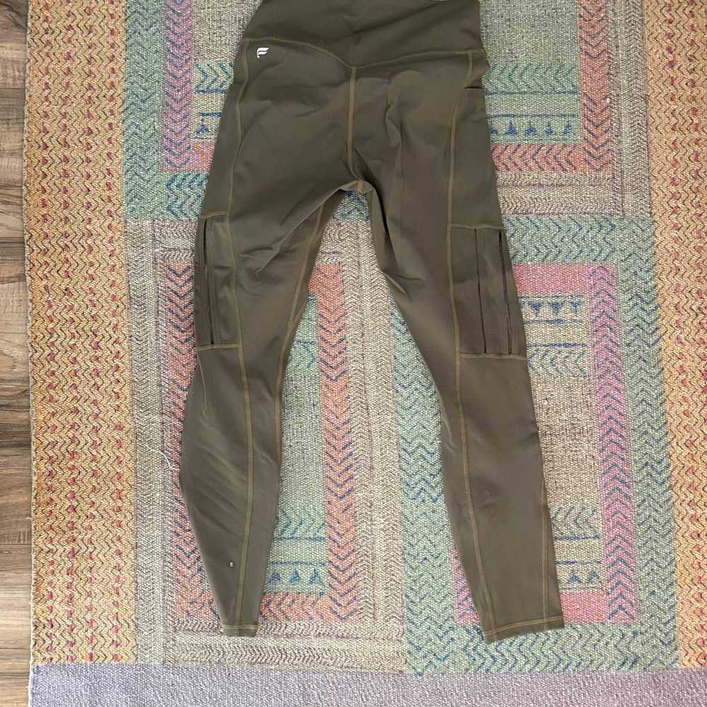 Febletics leggings tan size XS